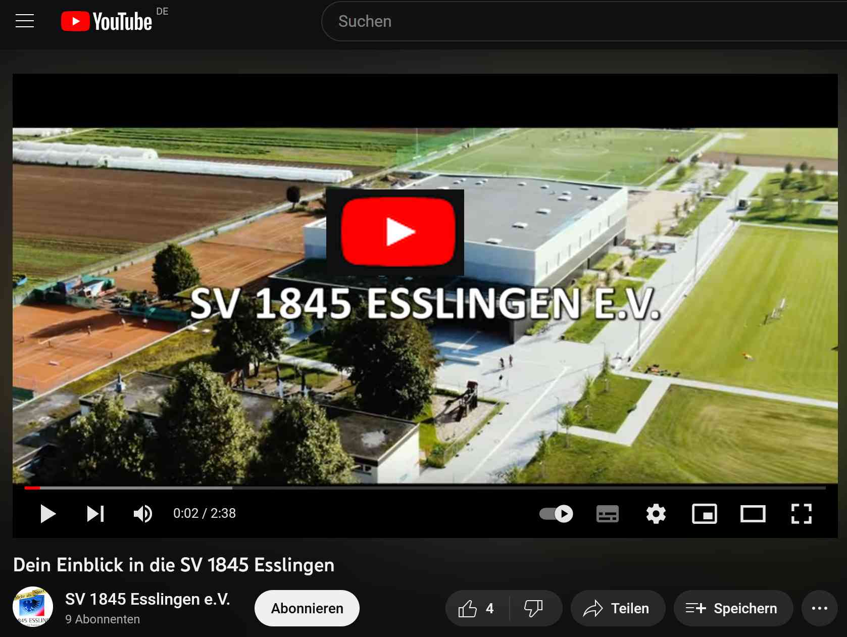 sv1845es Imagefilm YT screenshot