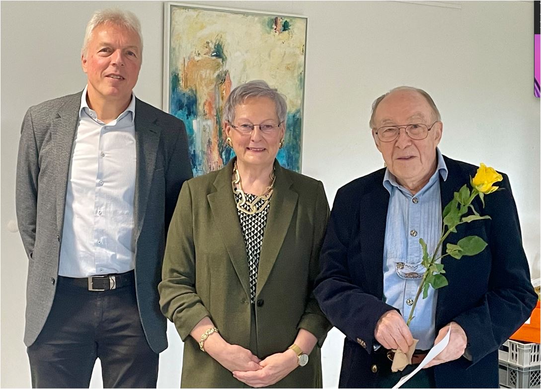 Jubilar Willi Roller (70 Jahre Vereinstreue)