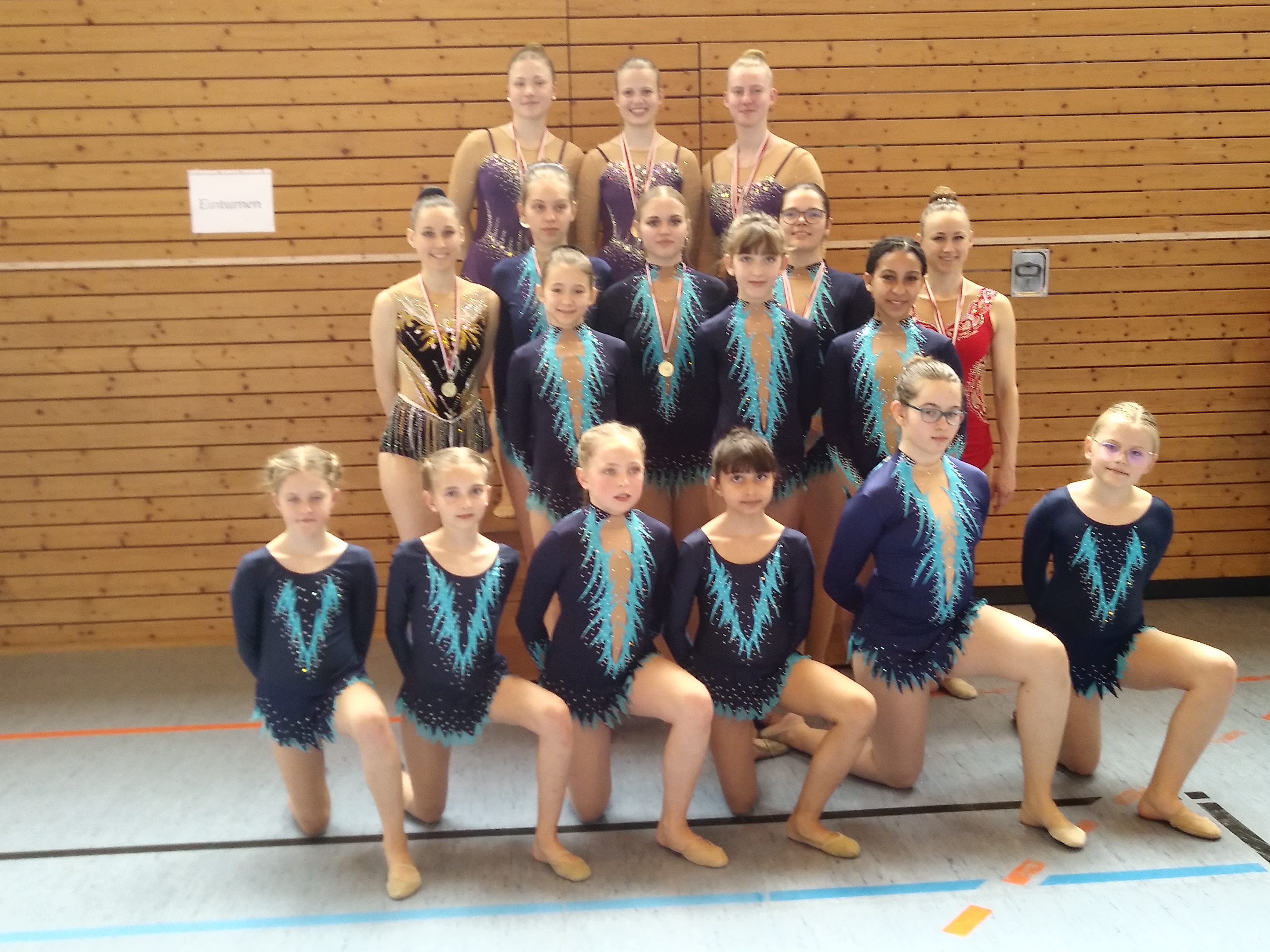 11 mal Edelmetall beim Gaufinale der Wettkampfgymnastik