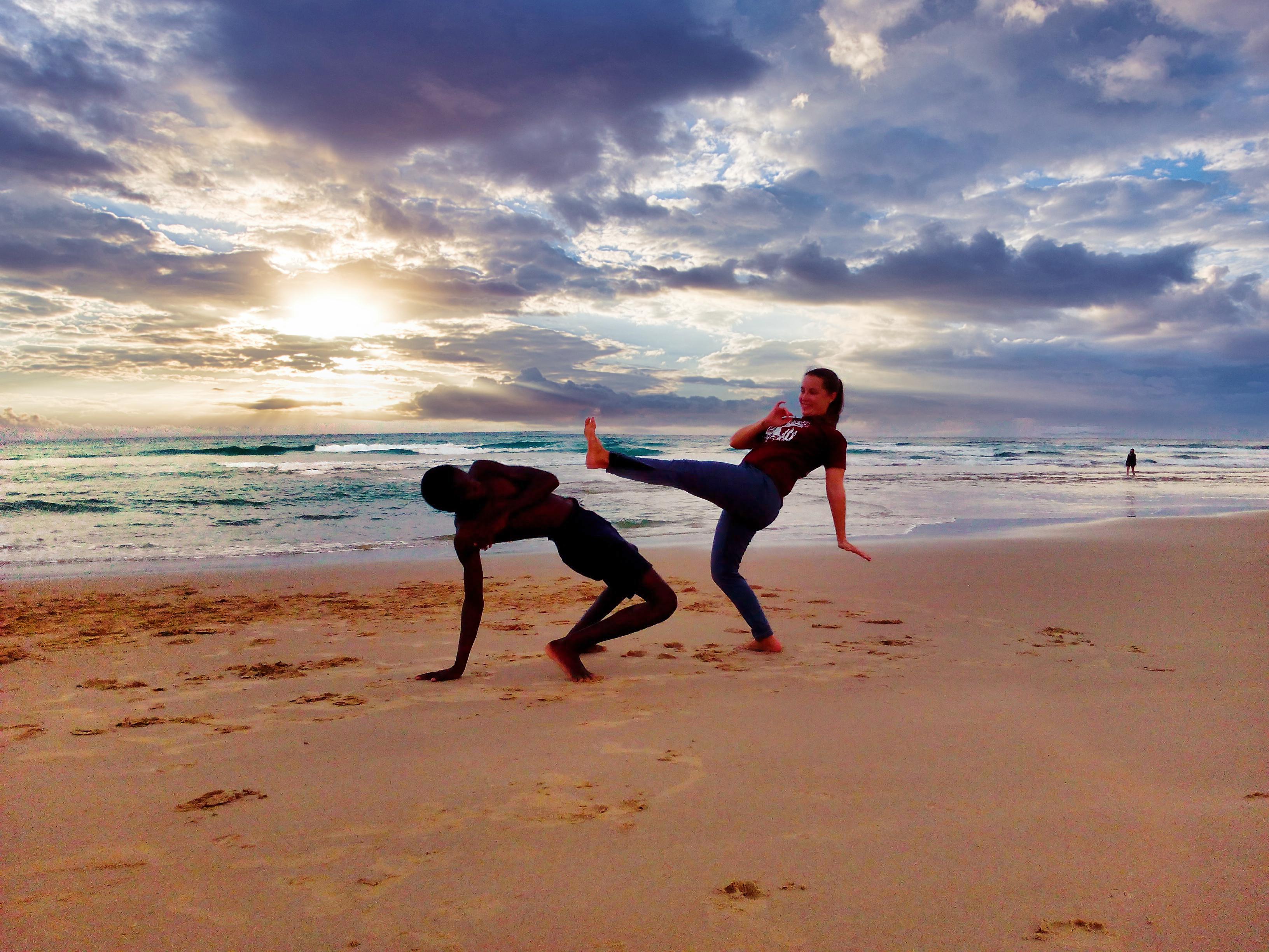 Capoeira in den Sommerferien